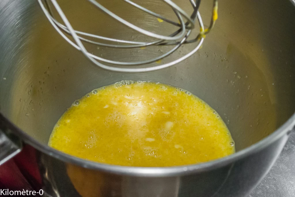 Gâteau du matin épeautre, noisettes et chocolat - Étape 2