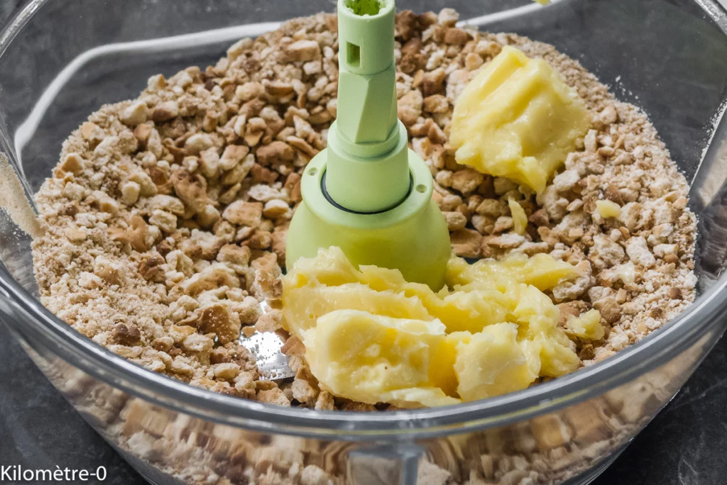 Cheesecake au coulis de cassis (sans cuisson) - Étape 1