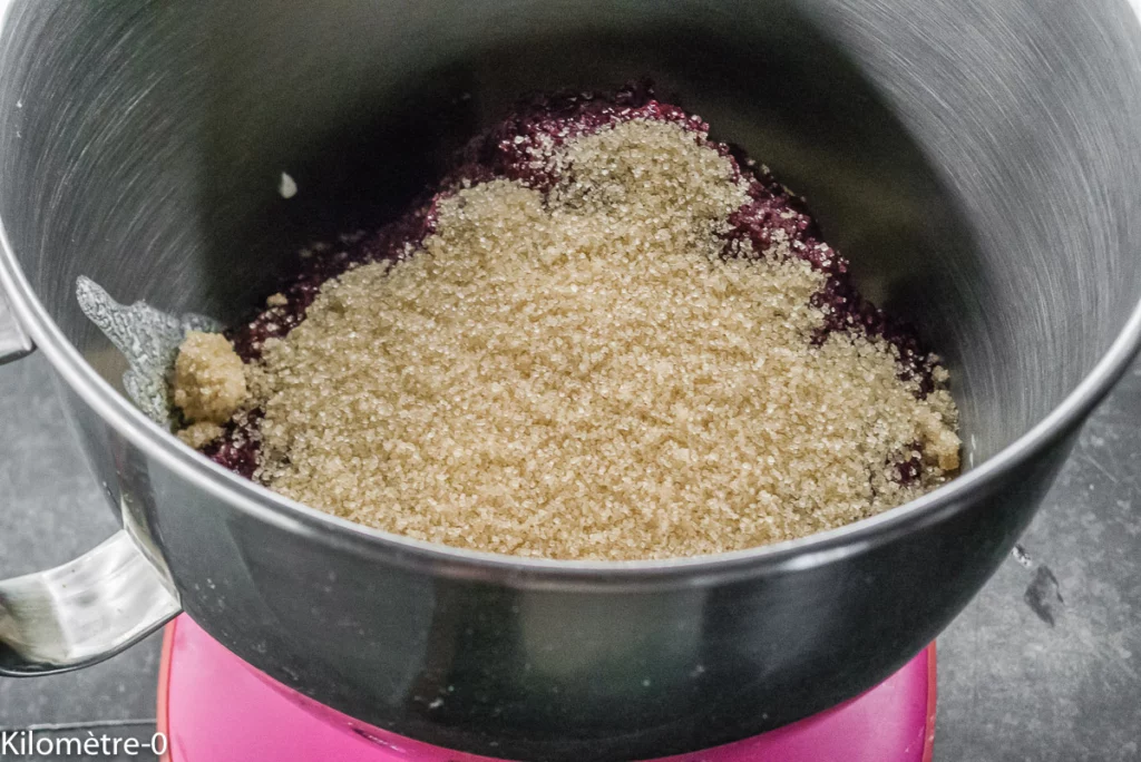 Cheesecake au coulis de cassis (sans cuisson) - Étape 5