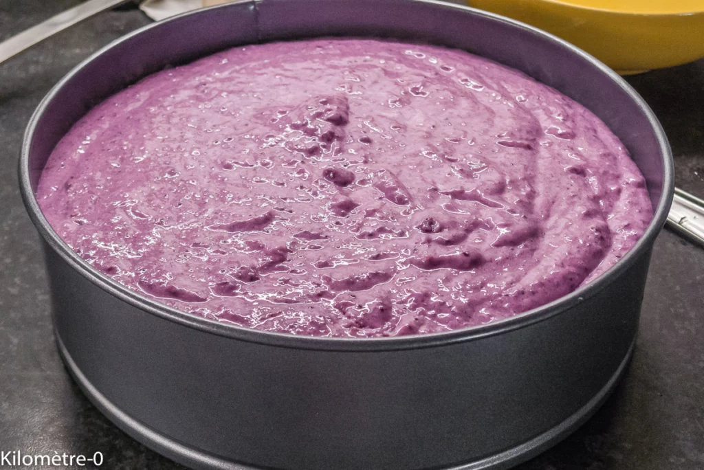 Cheesecake au coulis de cassis (sans cuisson) - Étape 8