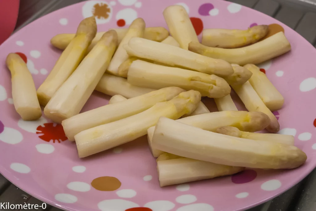 Pizza aux asperges blanches et à la truite fumée - Étape 4