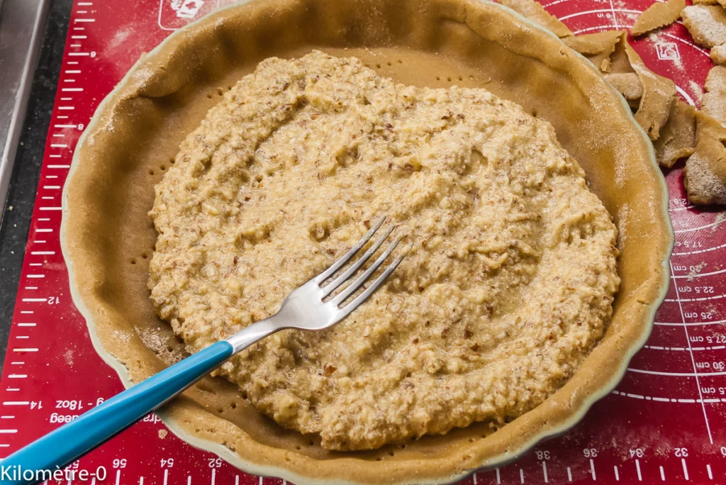 Tarte rhubarbe amandes - Étape 11