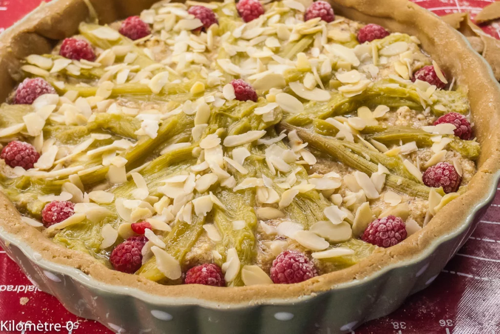 Tarte rhubarbe amandes - Étape 13