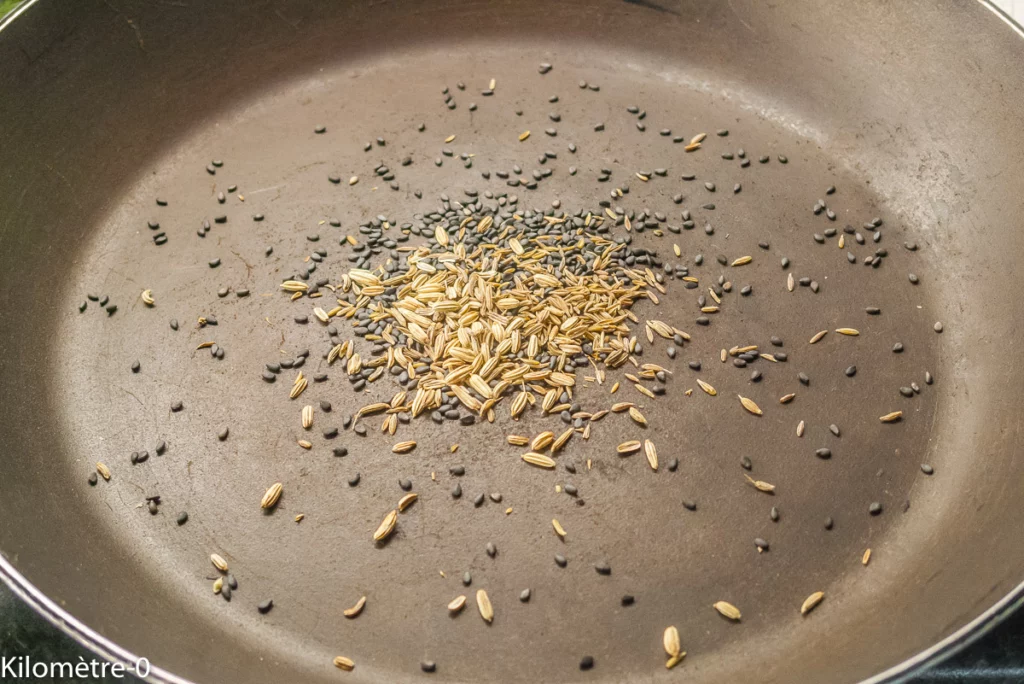 Houmous et pois chiches croustillants - Étape 5