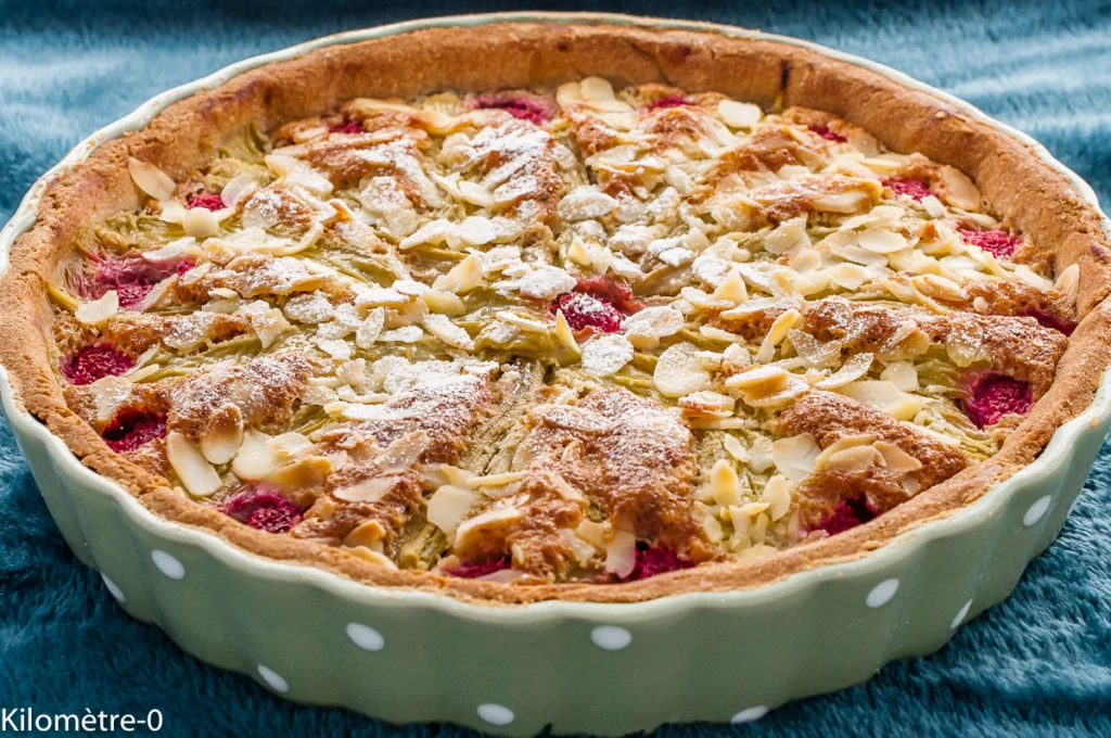 Tarte rhubarbe amandes - Étape 14