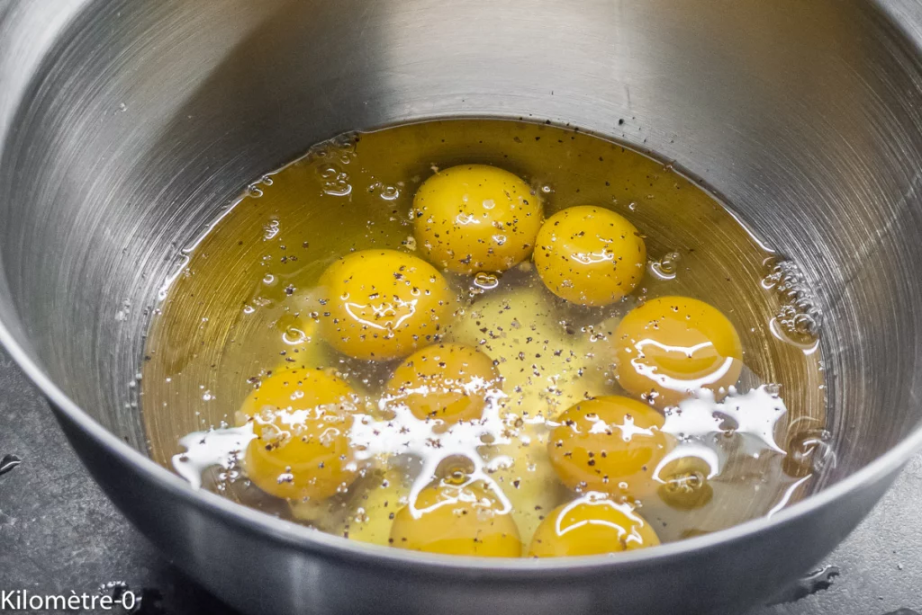 Frittata grecque aux courgettes et au fromage - Étape 4