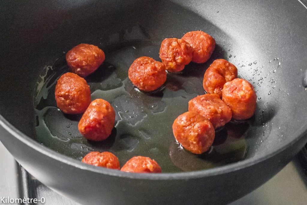 Boulettes de blettes aux boulettes de boeuf - Étape 9