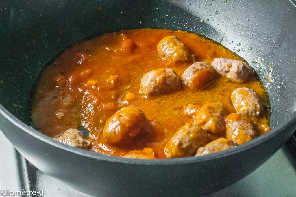 Boulettes de blettes aux boulettes de boeuf - Étape 10