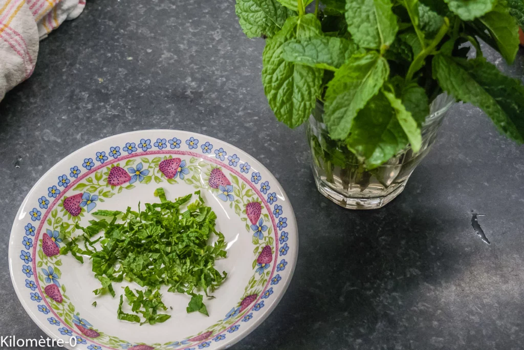 Petits pois aux boulettes de bœuf épicées - Étape 9