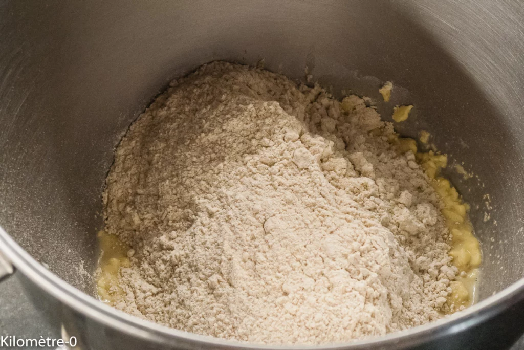 Gâteau brioché aux framboises - Étape 3