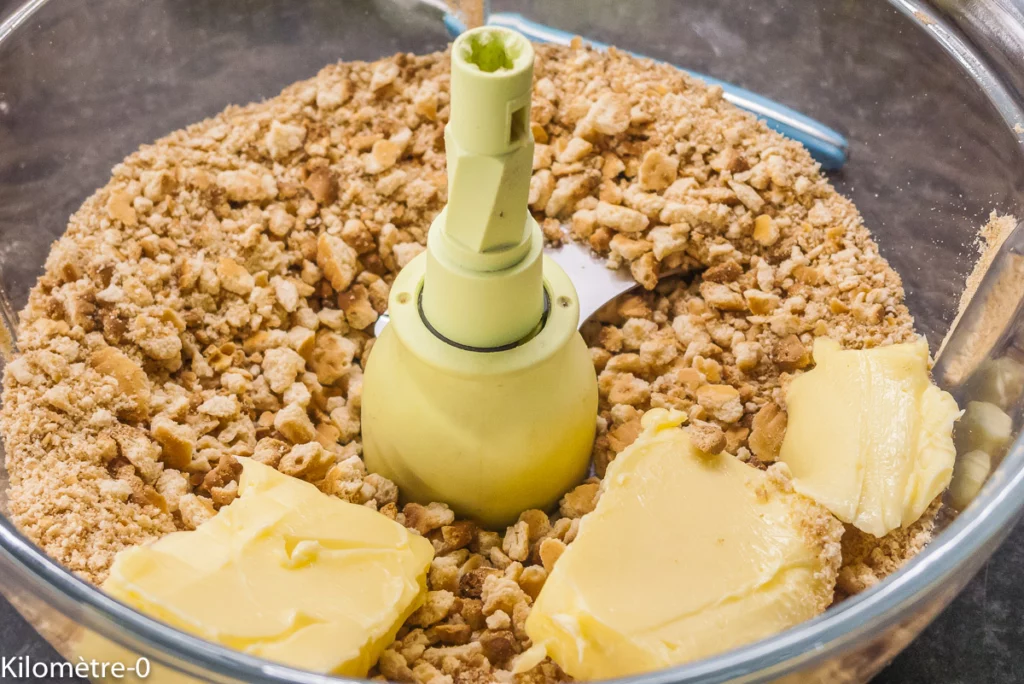 Cheesecake aux myrtilles et à la ricotta - Étape 1