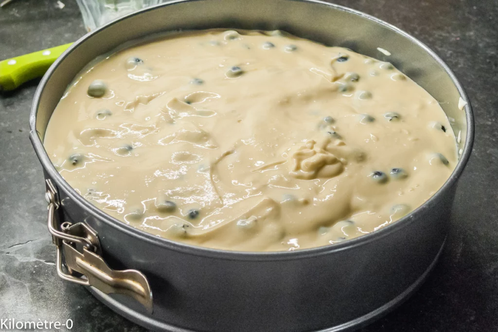 Cheesecake aux myrtilles et à la ricotta - Étape 6