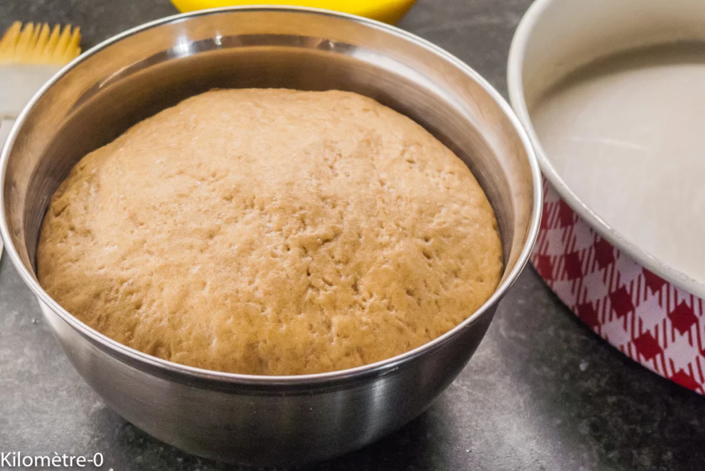 Gâteau brioché aux framboises - Étape 6