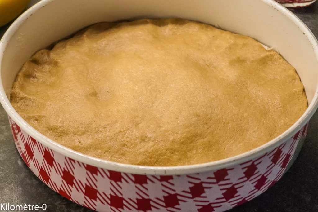 Gâteau brioché aux framboises - Étape 7