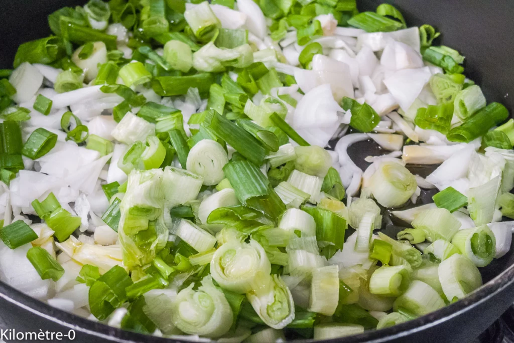 Tarte spirale aux deux courgettes - Étape 3