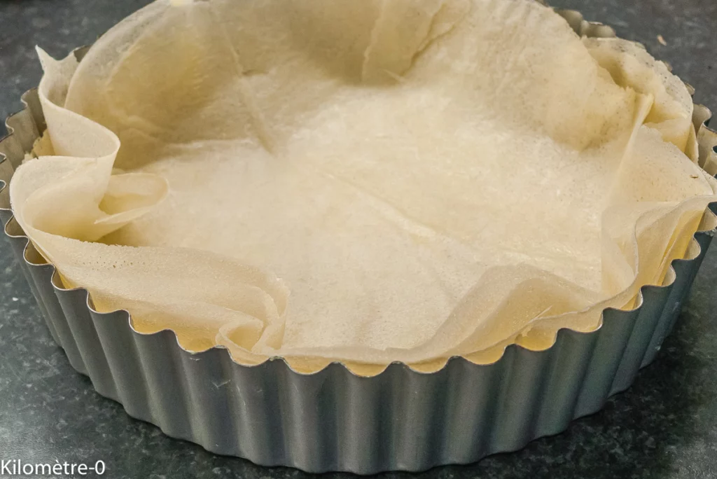 Tarte spirale aux deux courgettes - Étape 6