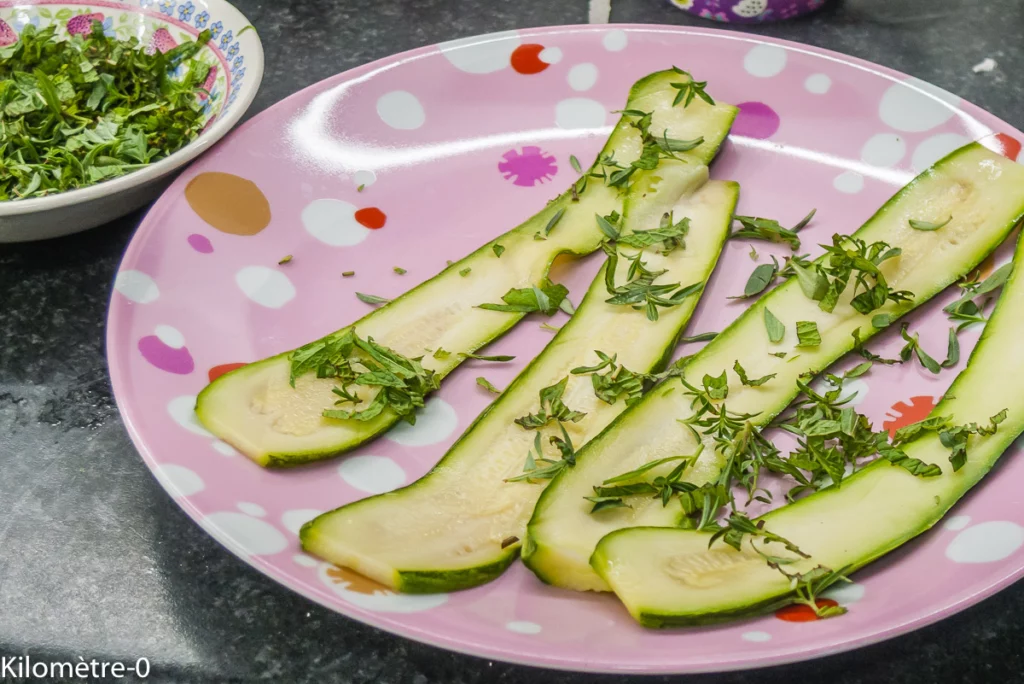 Tarte spirale aux deux courgettes - Étape 8