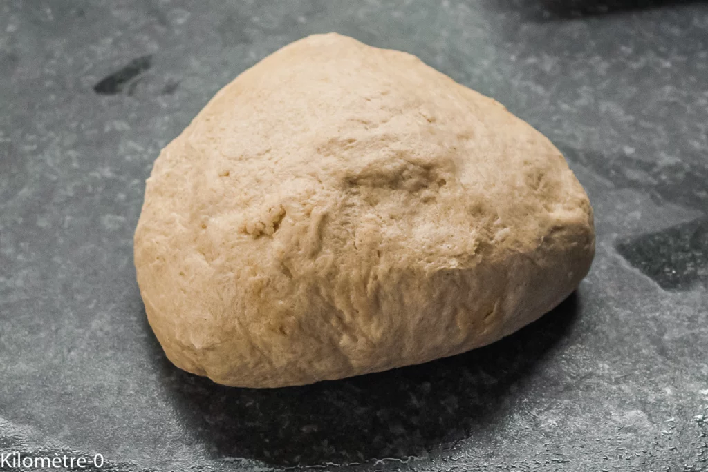 Piadina au jambon et crudités - Étape 1