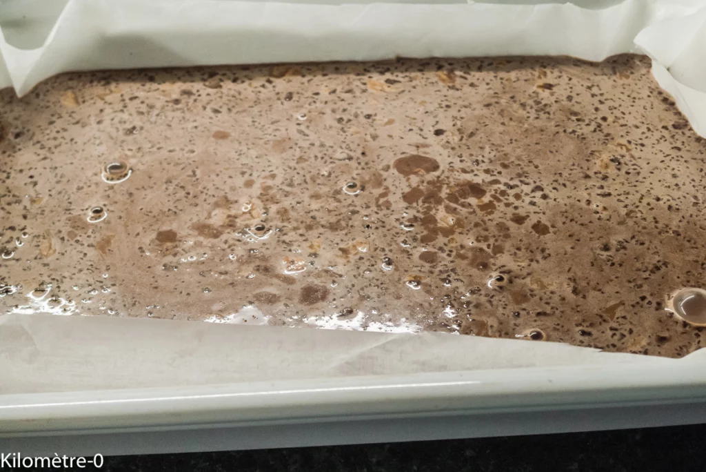 Clafoutis chocolat framboises - Étape 3