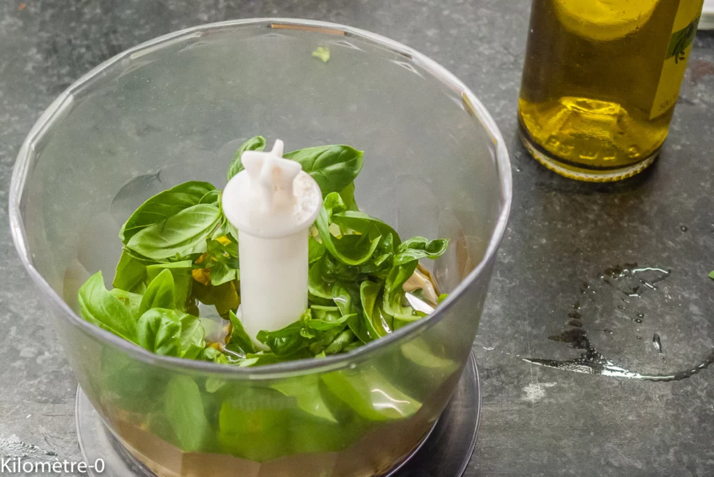 Terrine de betterave au fromage de chèvre et au pesto - Étape 2