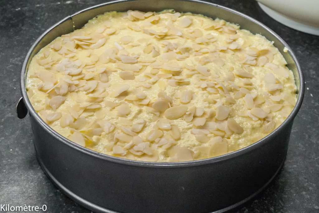 Sernik, gâteau au fromage frais polonais aux mûres - Étape 10