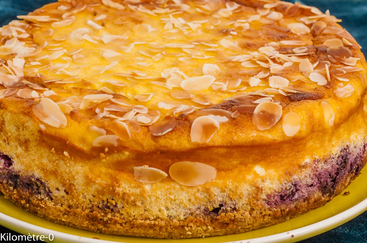 Photo de recette polonaise, sernik, gâteau, fromage frais, ricotta, fruits rouges, mûres, polonais, cuisine du monde, facile, cheesecake, bio, Kilomètre-0, blog de cuisine réalisée à partir de produits de saison et issus de circuits courts