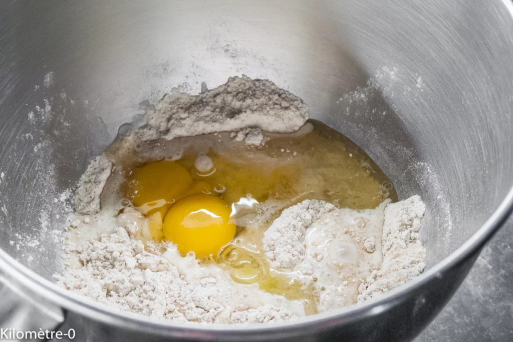 Gâteau tendre aux fruits rouges - Étape 4
