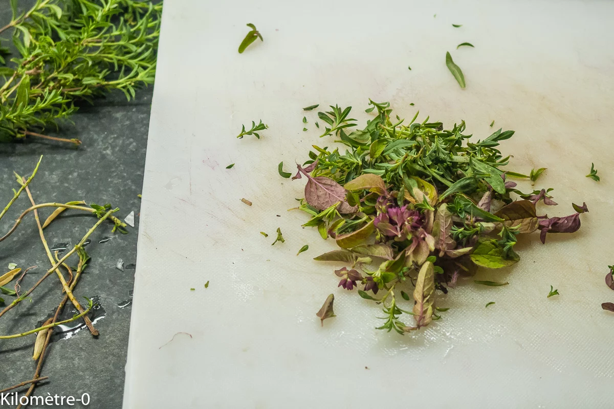 Photo de recette de Kilomètre-0, blog de cuisine réalisée à partir de produits de saison et issus de circuits courts