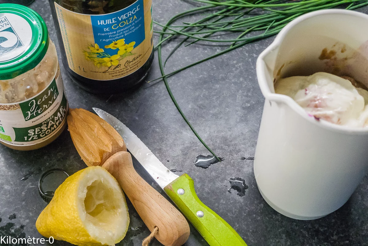 Photo de recette de Kilomètre-0, blog de cuisine réalisée à partir de produits de saison et issus de circuits courts