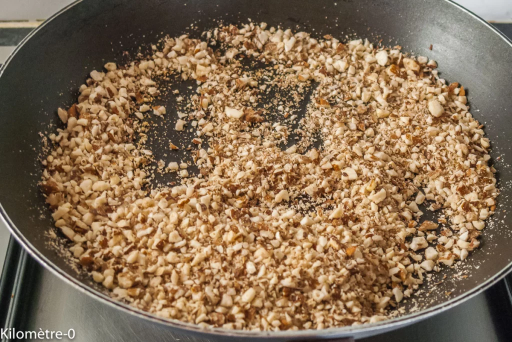 Gâteau de semoule aux mûres et aux amandes - Étape 2