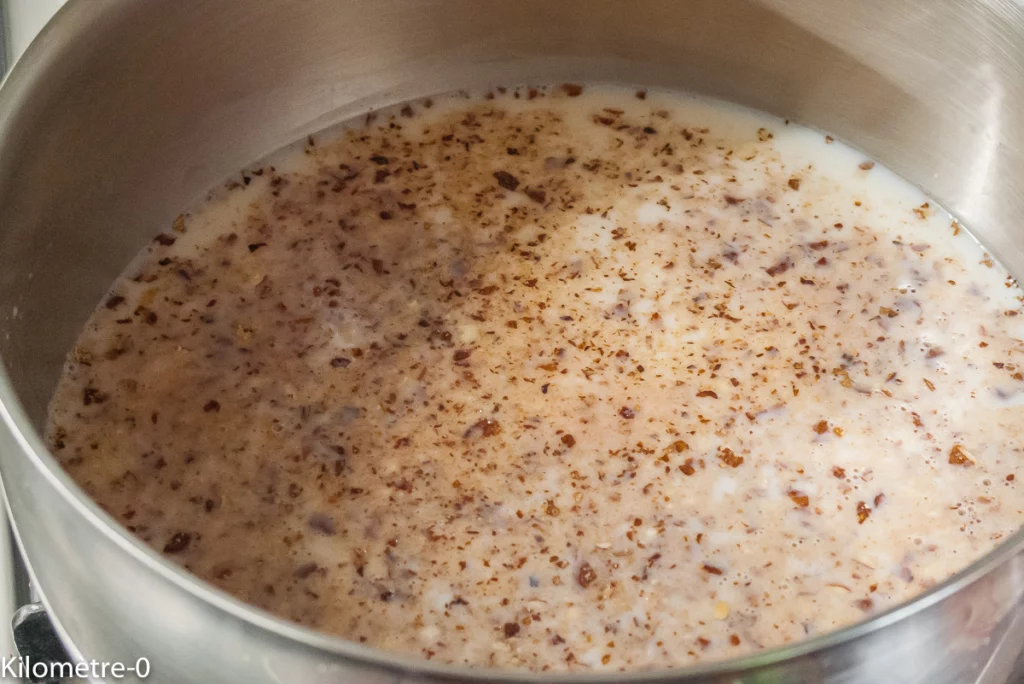 Gâteau de semoule aux mûres et aux amandes - Étape 3