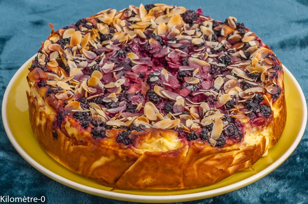 Gâteau aux mûres et au fromage blanc - Étape 8