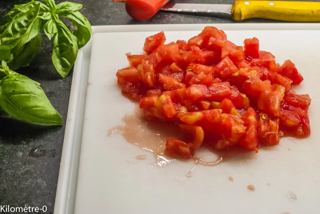 Sauce trapanese (Sicile) - Étape 1