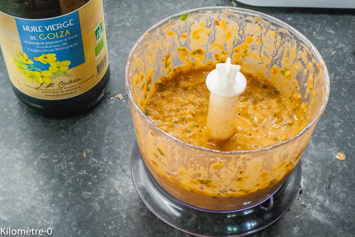 Photo de recette de Kilomètre-0, blog de cuisine réalisée à partir de produits de saison et issus de circuits courts