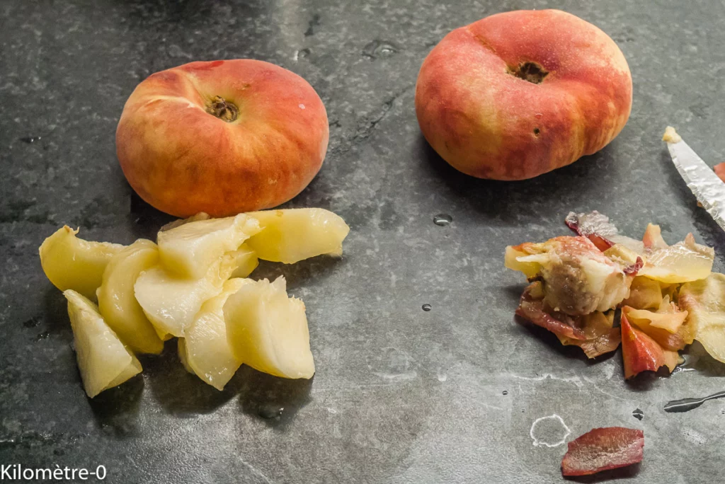 Gâteau aux pêches et aux amandes - Étape 7