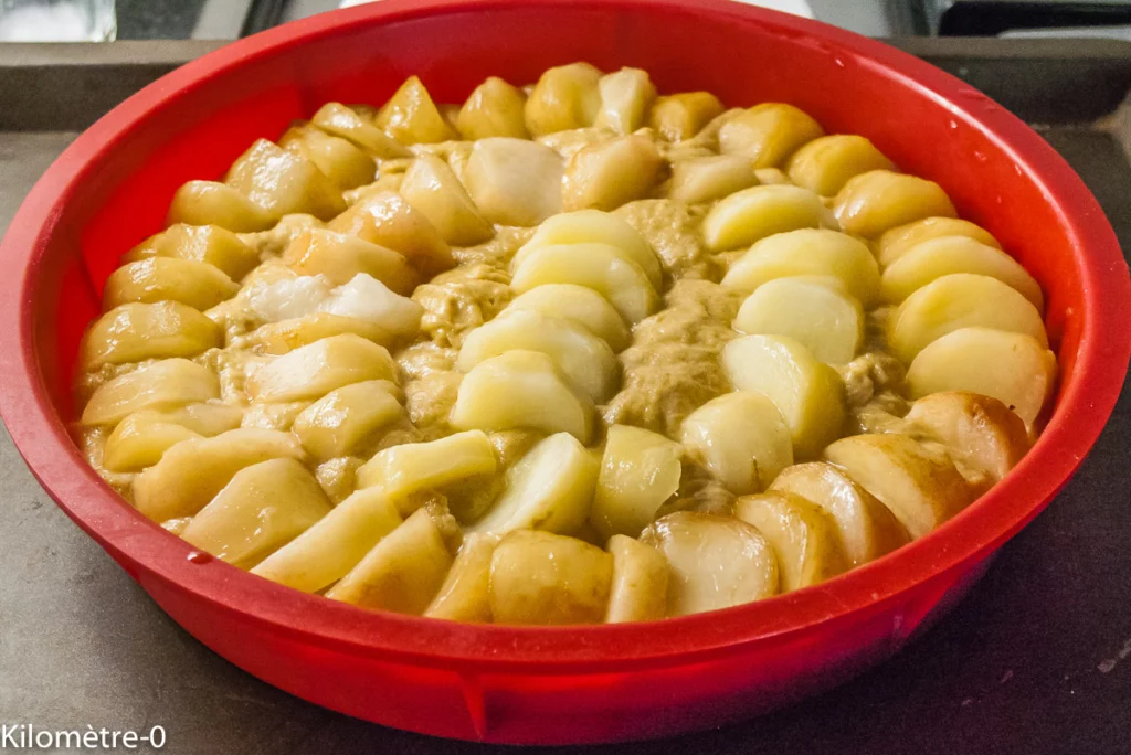 Gâteau aux pêches et aux amandes - Étape 8