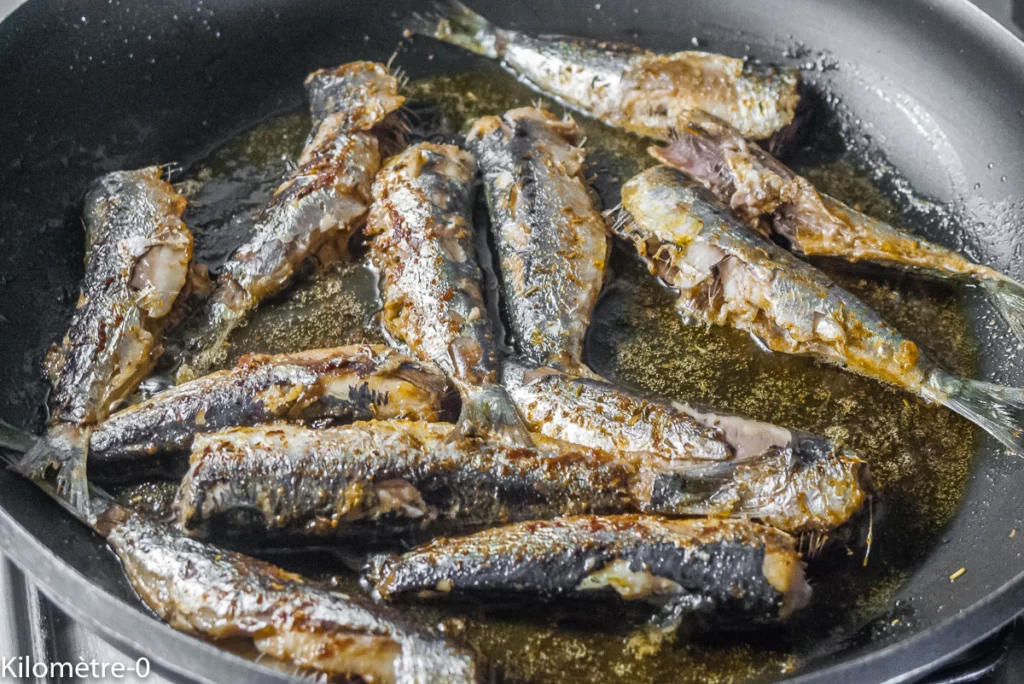 Salade de tomates anciennes aux sardines - Étape 4