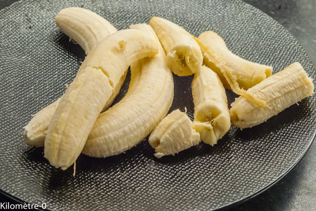 Gâteau réunionnais aux bananes et lait de coco - Étape 1