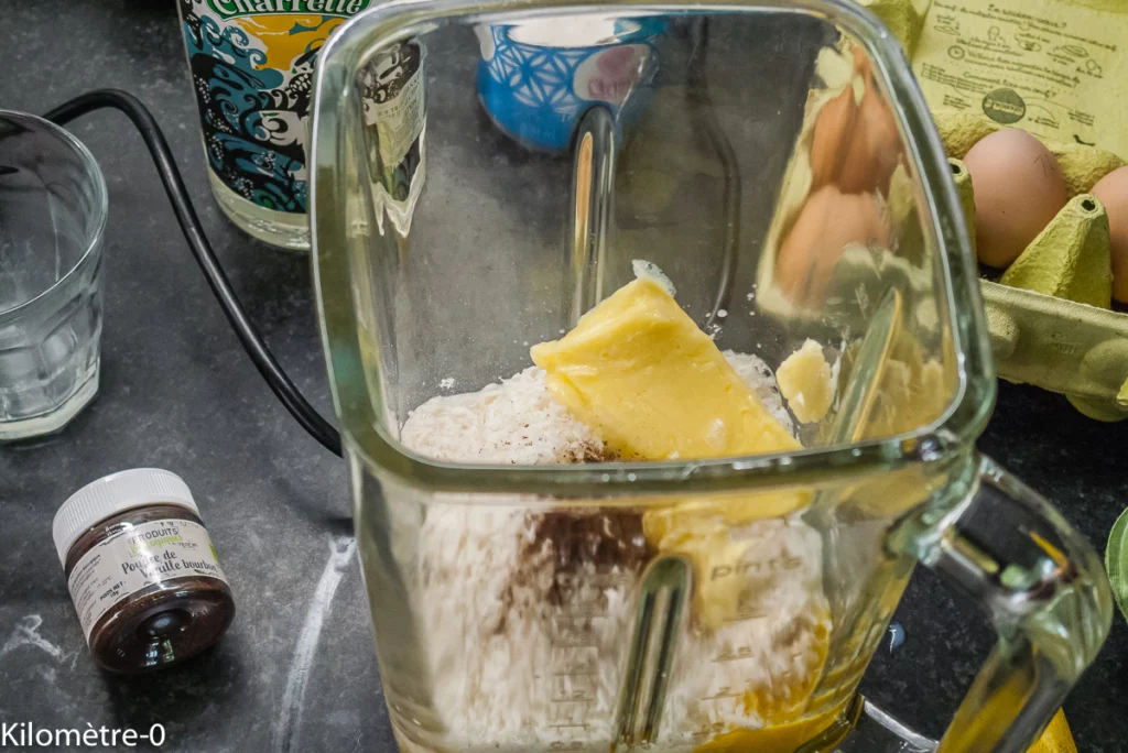 Gâteau réunionnais aux bananes et lait de coco - Étape 3