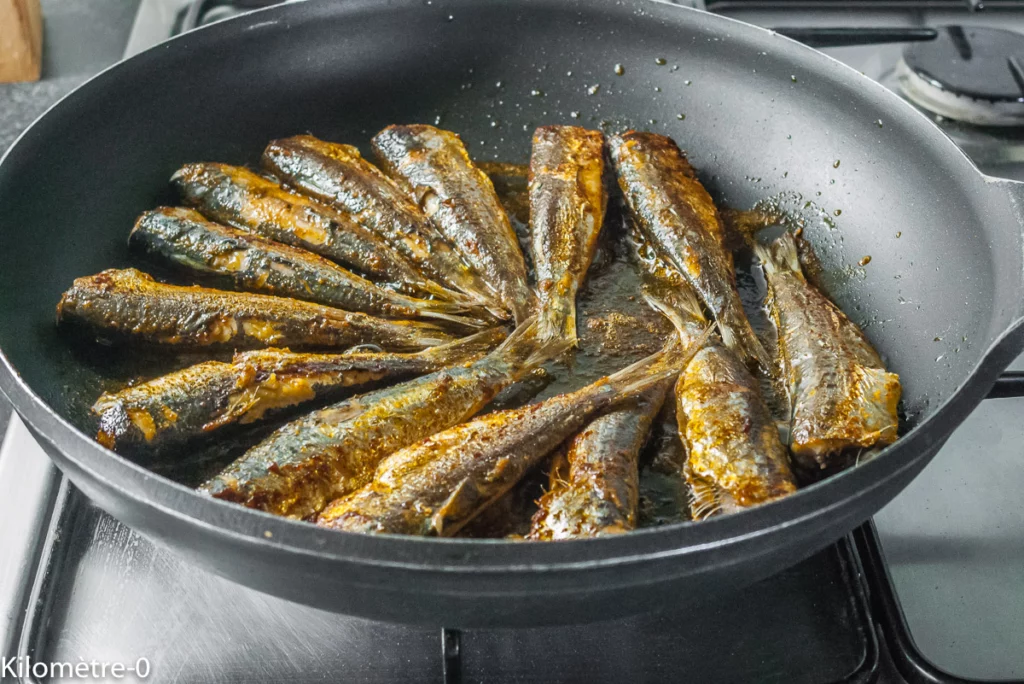 Betteraves à la mayonnaise, noix et sardines - Étape 6