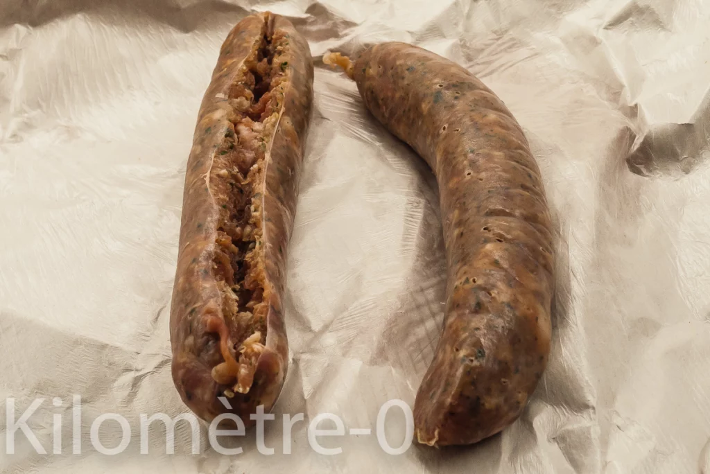 Saucisses grillées, courgettes sautées au curcuma - Étape 5