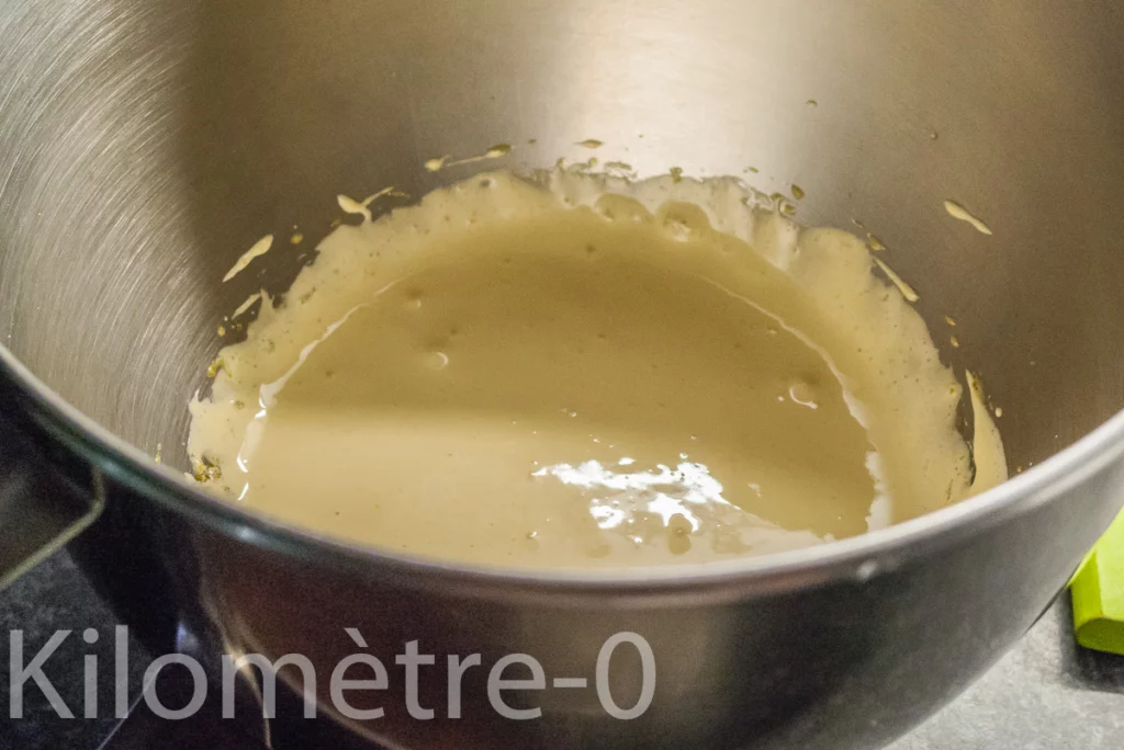 Gâteau à la ricotta, framboises et limoncello - Étape 1