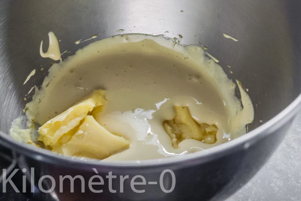 Gâteau à la ricotta, framboises et limoncello - Étape 2