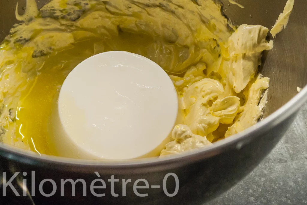 Gâteau à la ricotta, framboises et limoncello - Étape 3