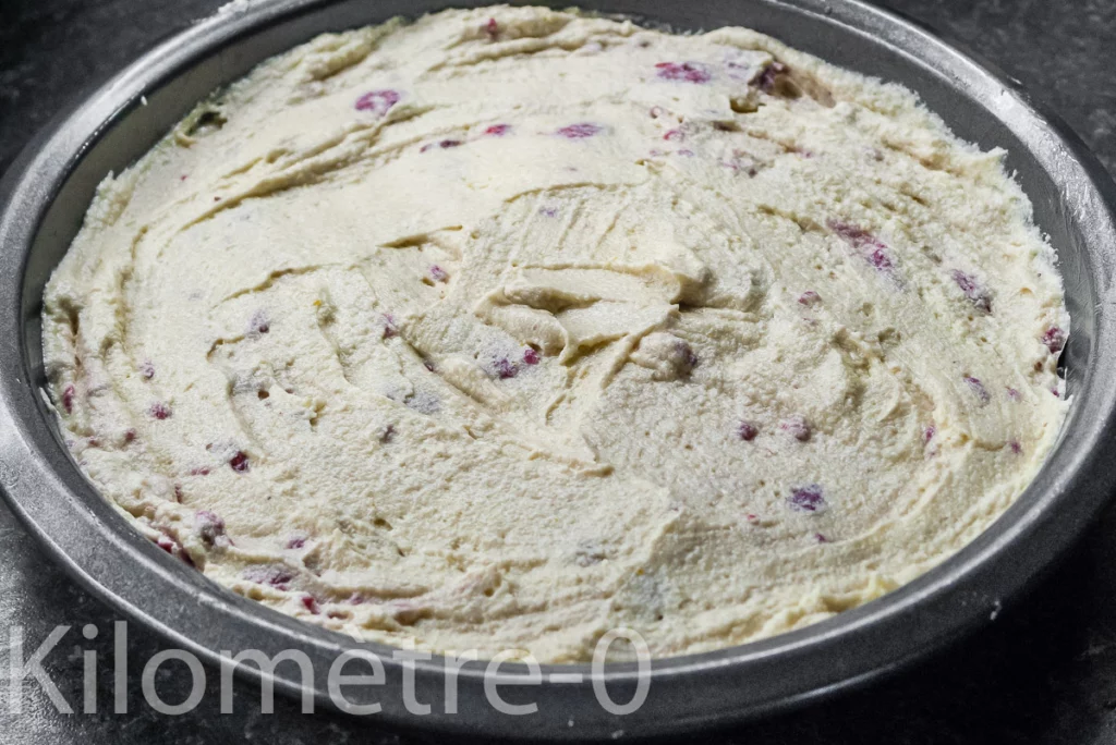 Gâteau à la ricotta, framboises et limoncello - Étape 8