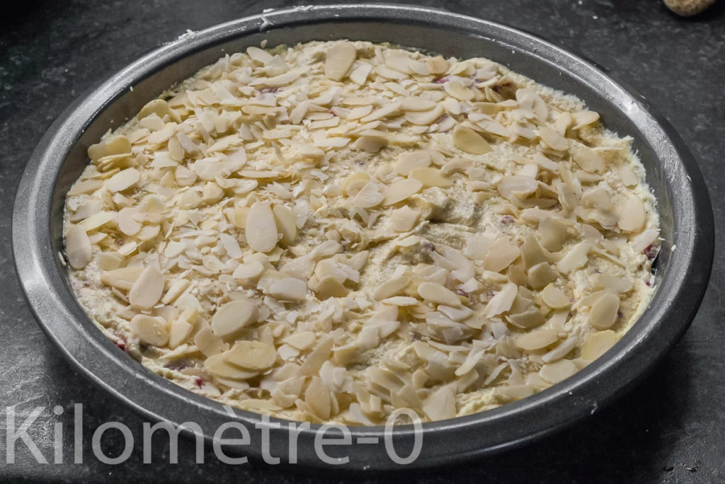 Gâteau à la ricotta, framboises et limoncello - Étape 9