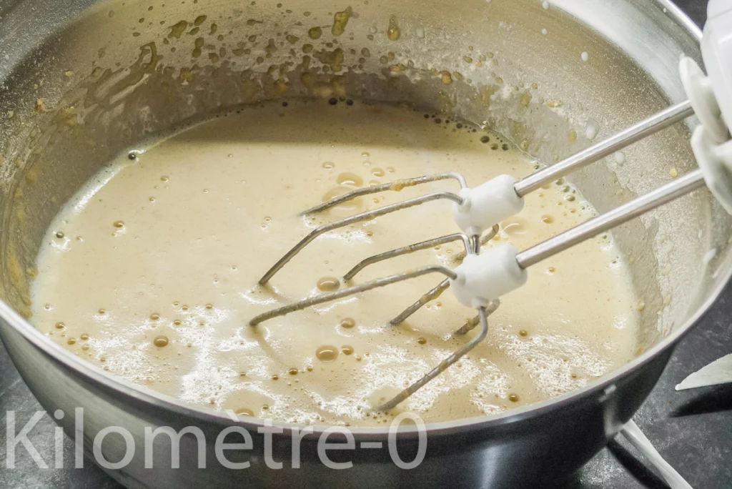 Clafoutis aux prunes - Étape 3