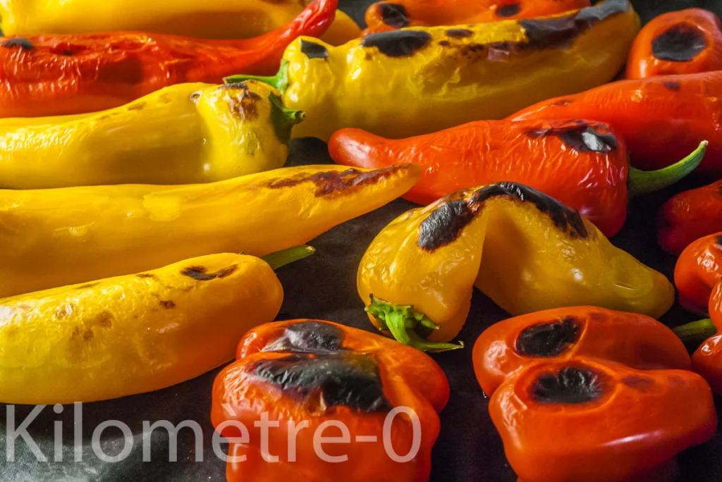 Terrine aux haricots verts, poivrons et oeufs - Étape 1