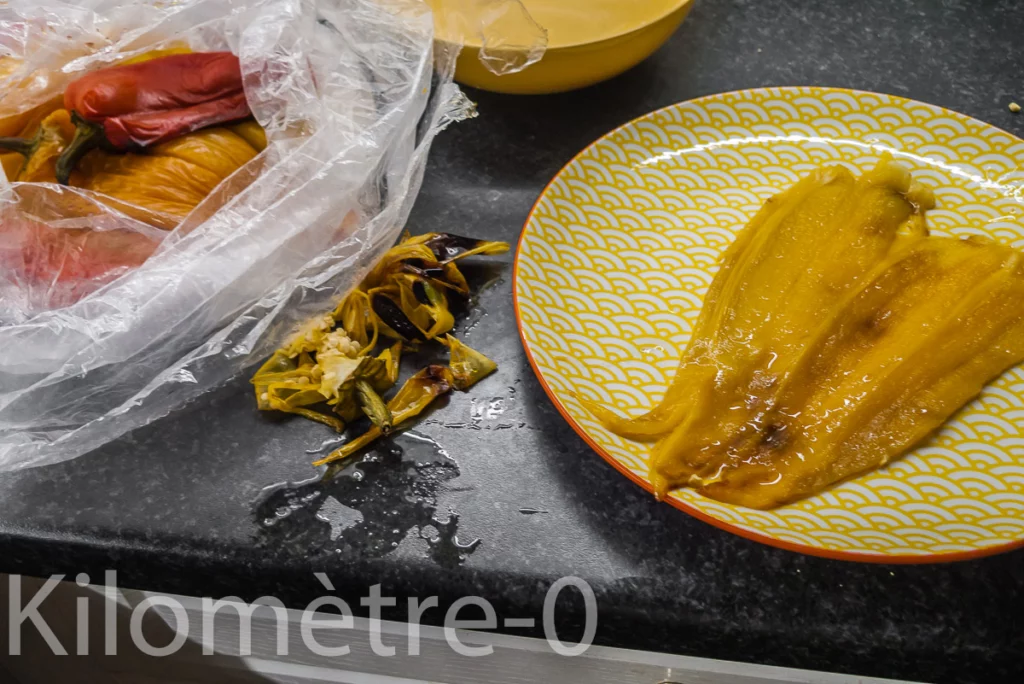 Terrine aux haricots verts, poivrons et oeufs - Étape 3