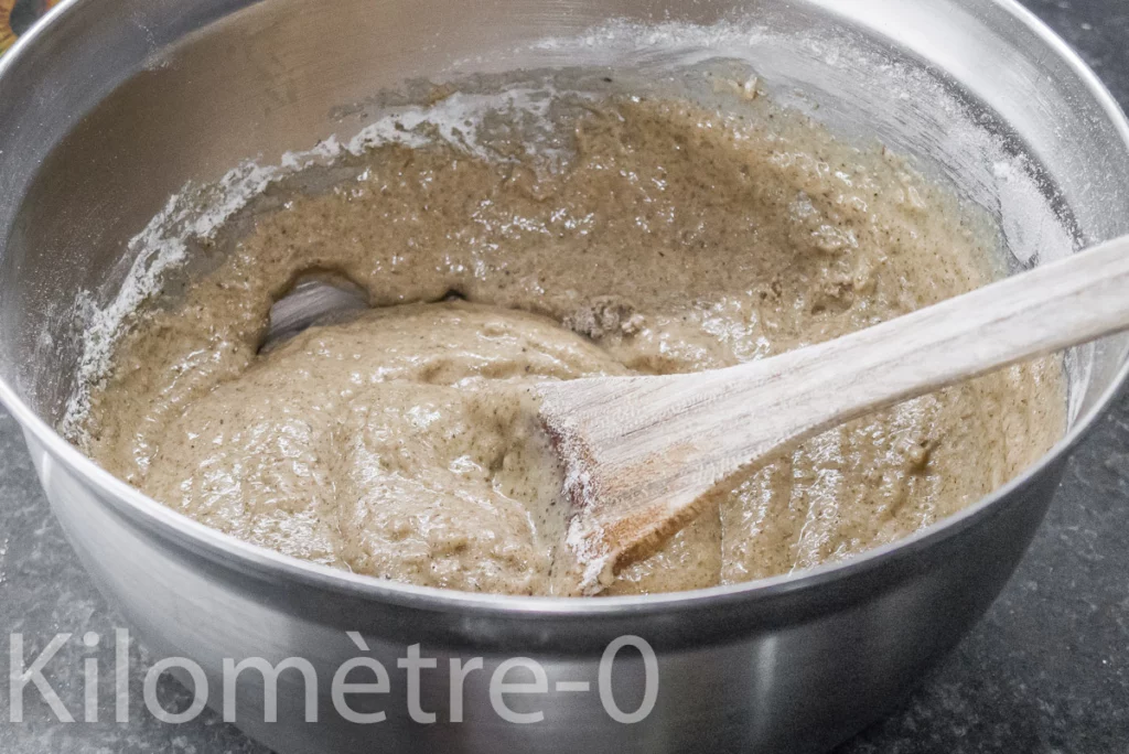 Gâteau au sarrasin, au yaourt et aux poires - Étape 4